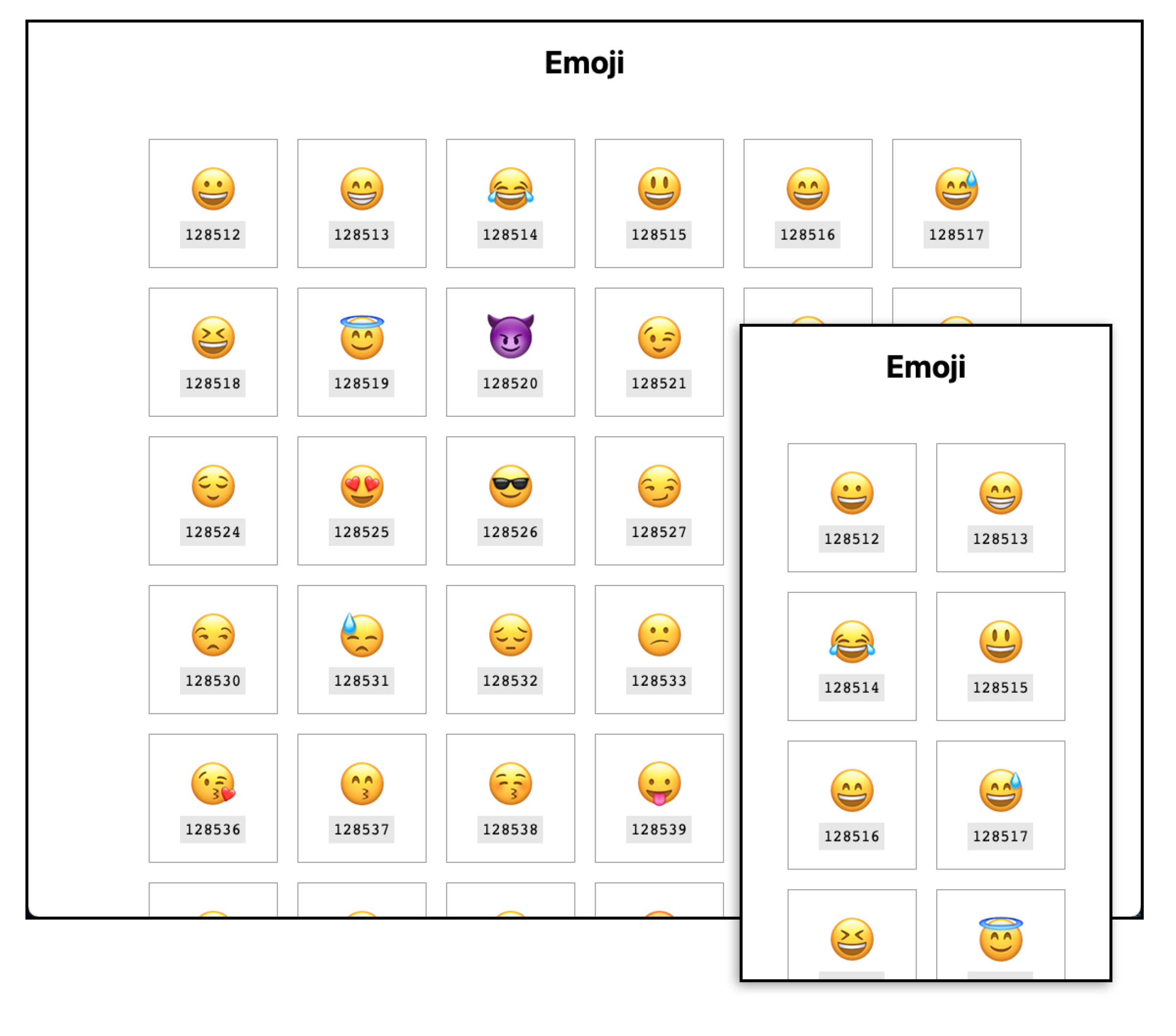 Emoji Example